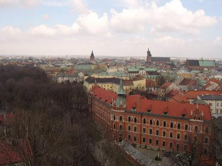 vue de cracovie